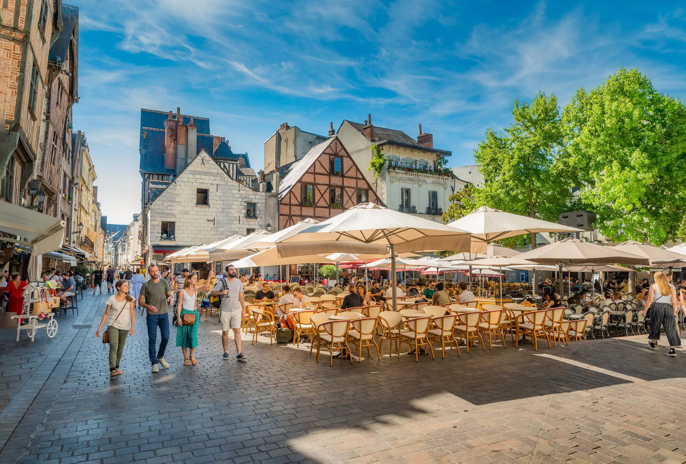 Visite de la ville de Tours