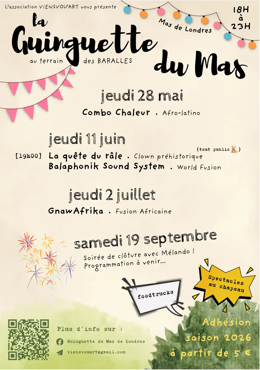 Soirée de clôture - Guinguette du Mas