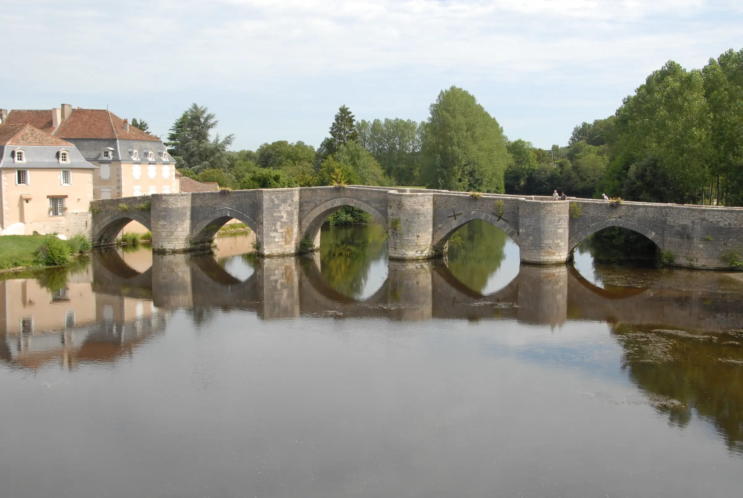 Vieux Pont de Saint-Germain et Saint-Savin
