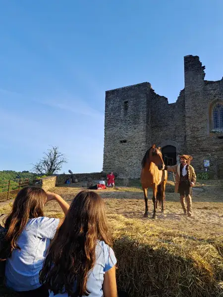 Spectacle équestre "Le Talisman" au Château de Valon