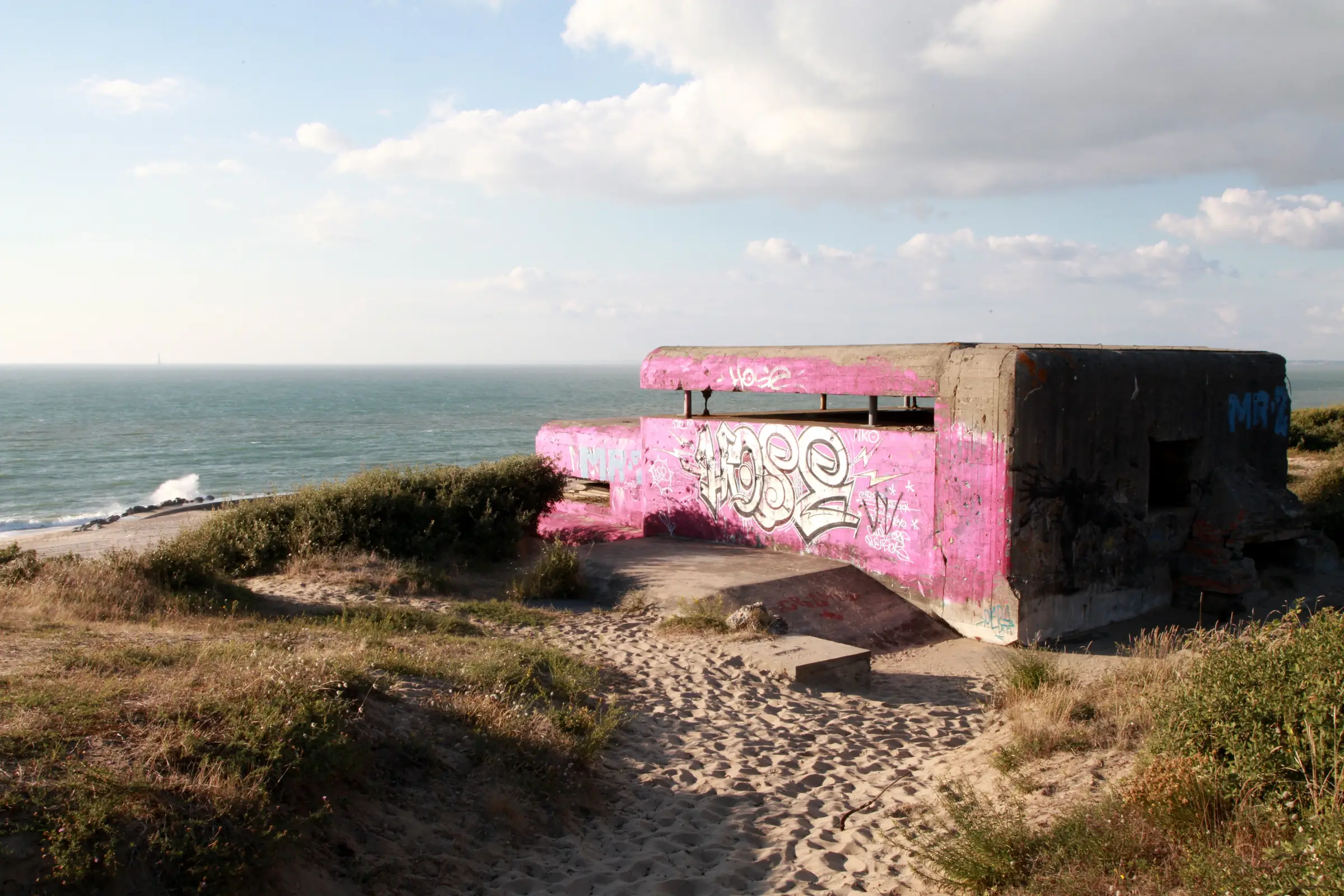 Les bunkers du mur de l'Atlantique