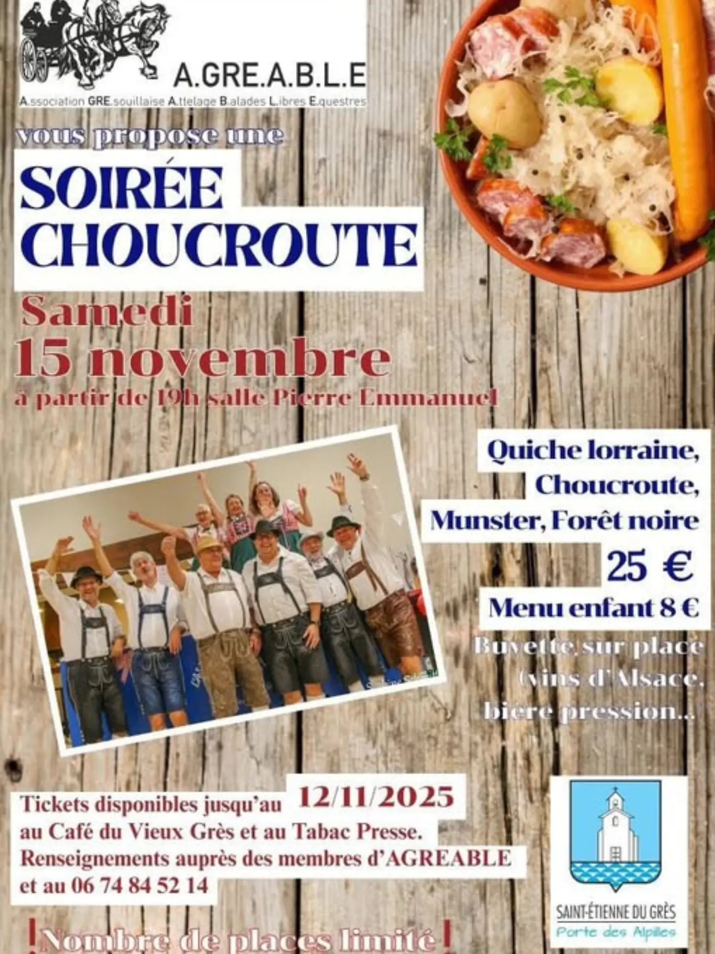 Soirée choucroute