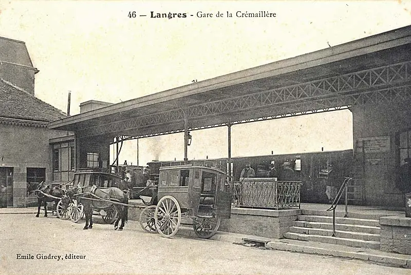 Ancien chemin de fer à crémaillère