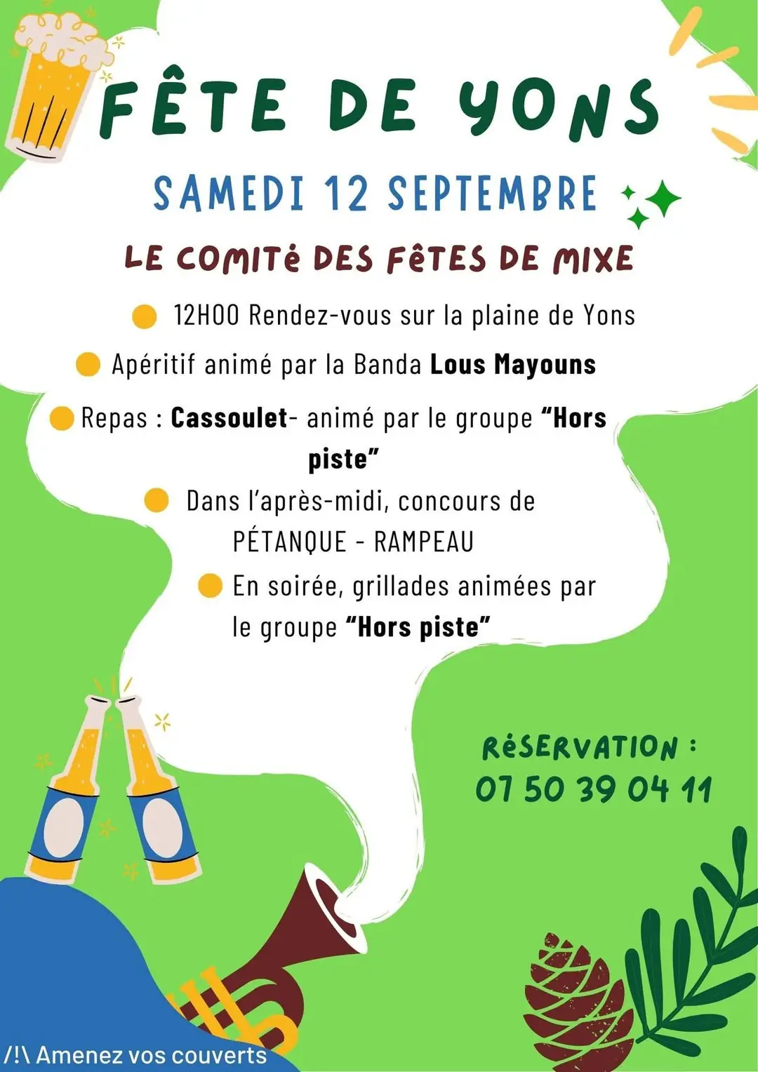 ANNULÉE - Fête à Yons