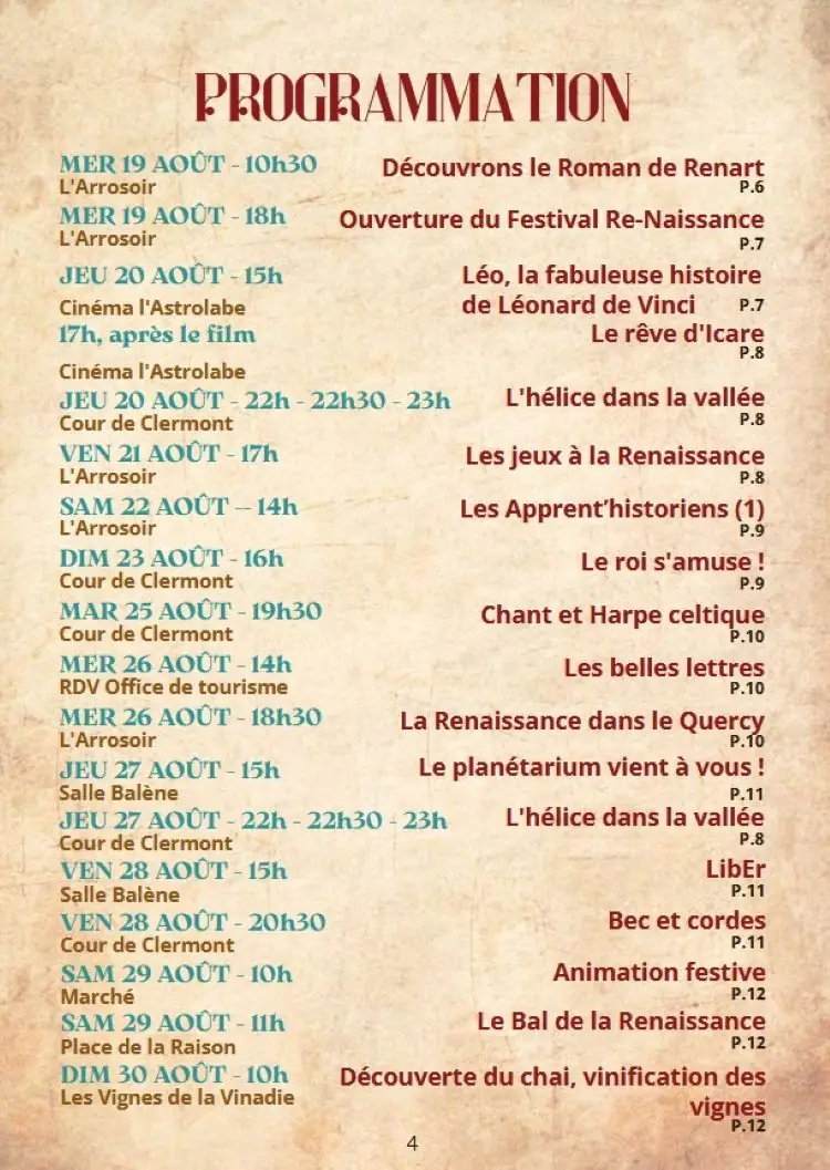 Figeac fête la Re-Naissance sous toutes ses formes avec l'Arrosoir !