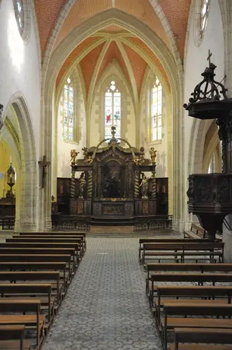 Le retable de l'église Saint-Etienne