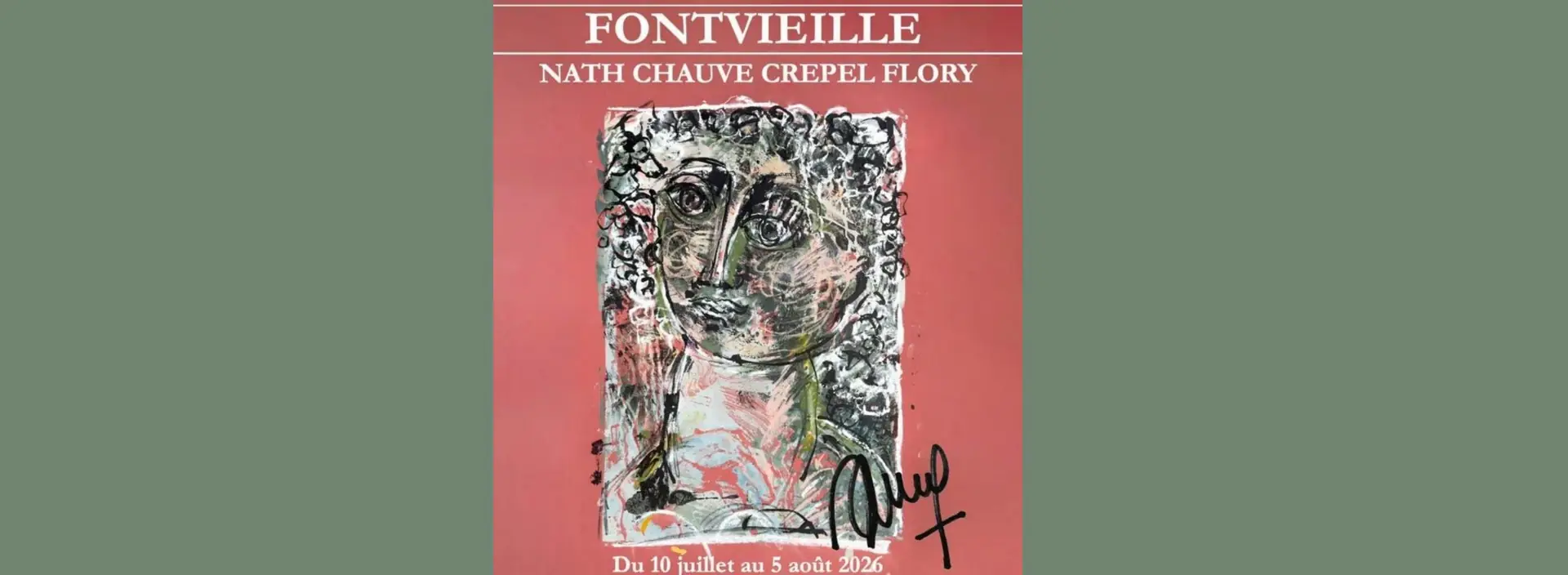 Exposition d'été de Nath Chauve Crepel Flory dans son atelier