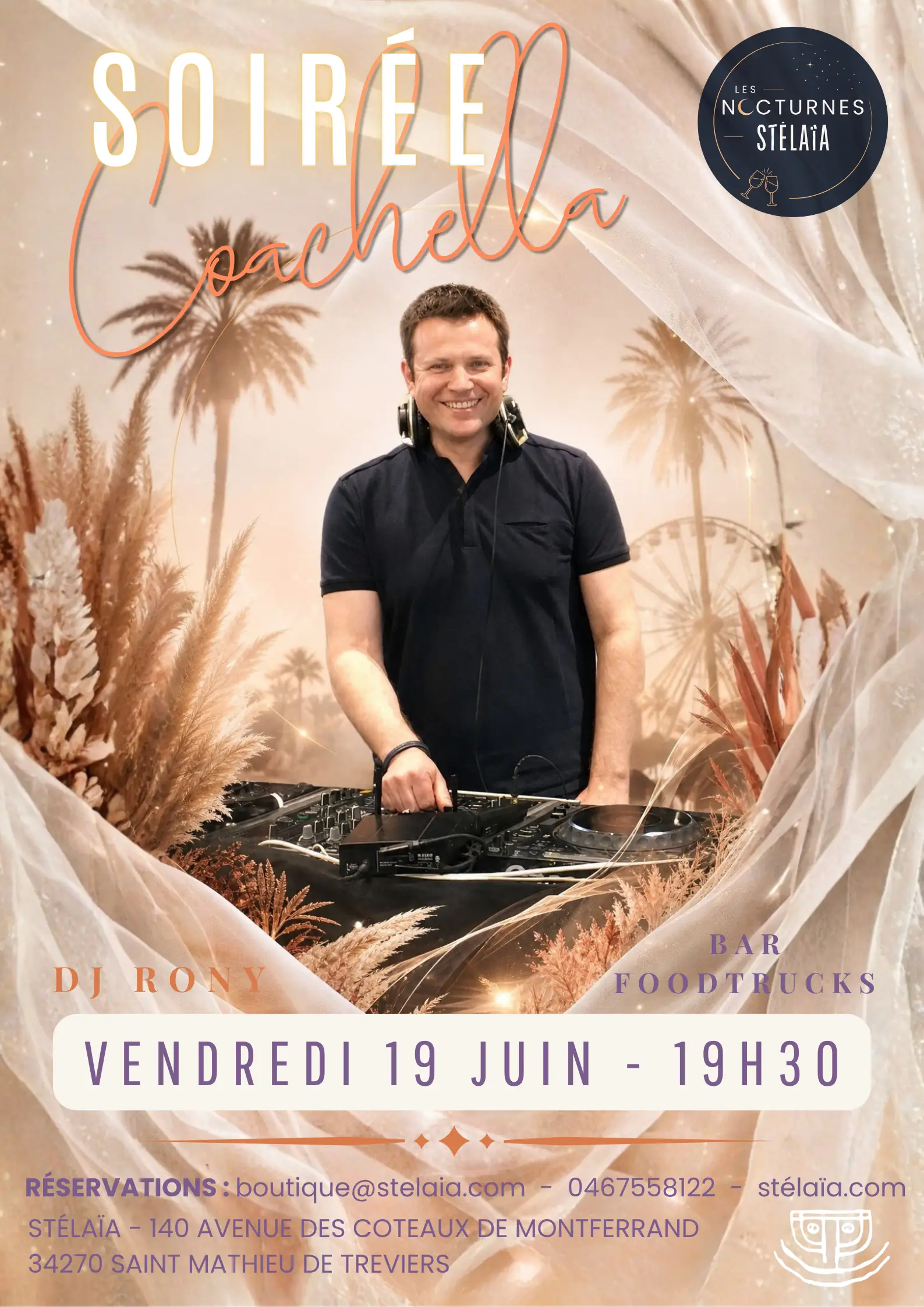Coachella - Les Nocturnes de Stélaïa