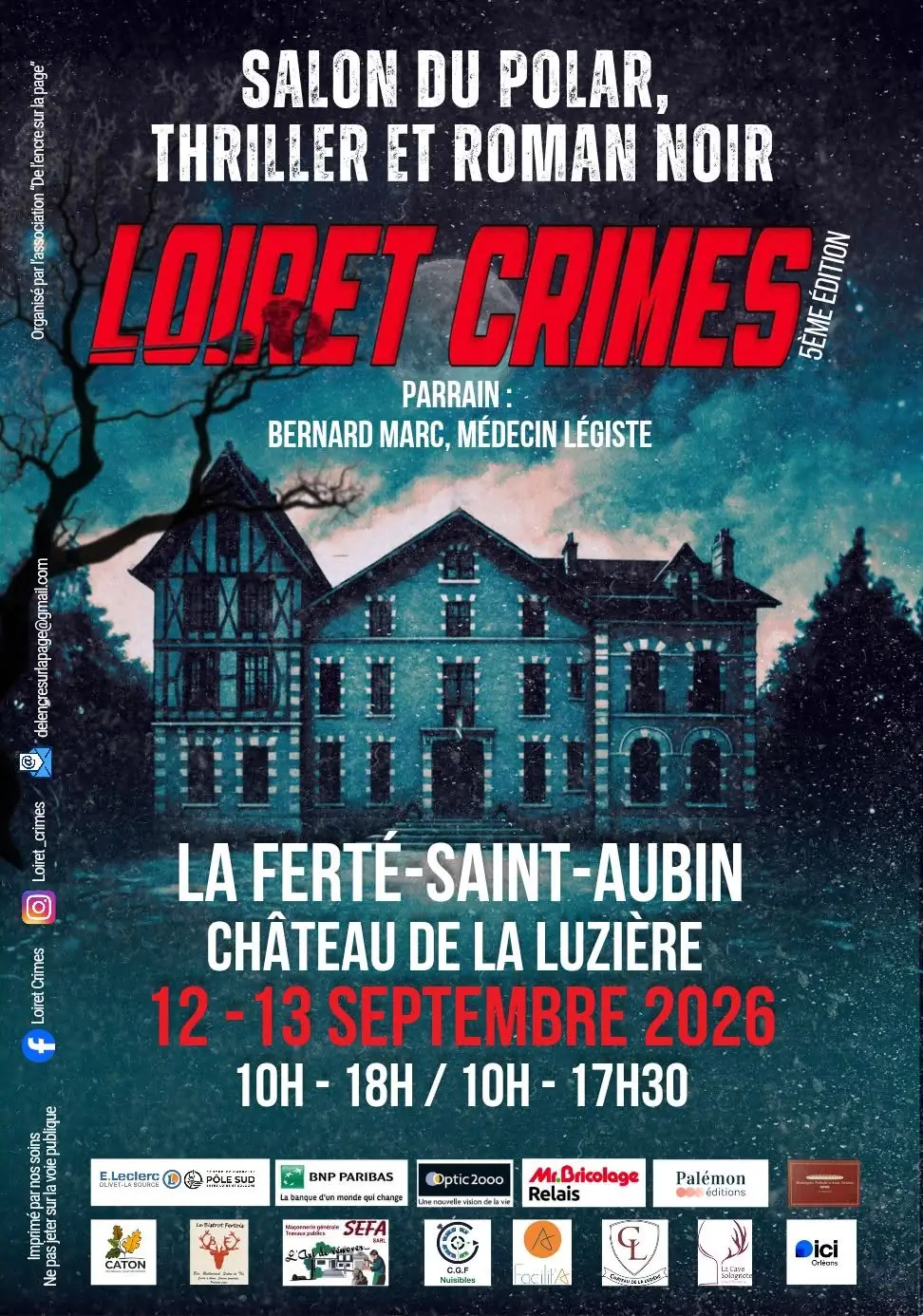 Loiret Crimes • 5ᵉ édition