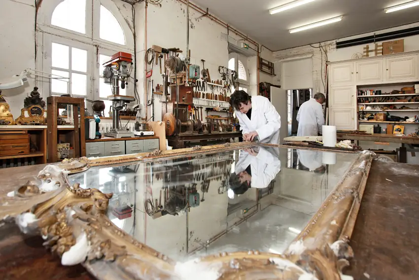 L'atelier de restauration d'antiquités