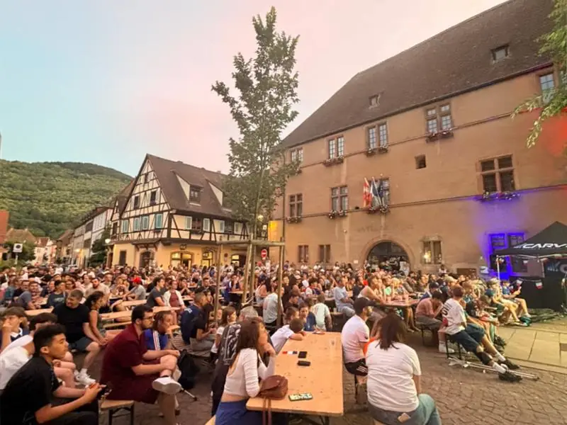 Fan-zone pour la Coupe du Monde 2026