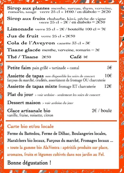 Soirée fin de saison chez Alavostra