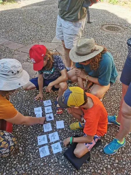 Visite sensorielle de Najac