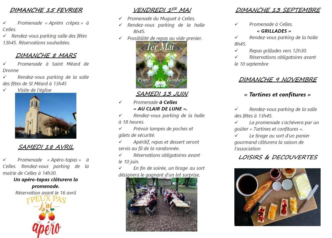 Promenade & repas grillades