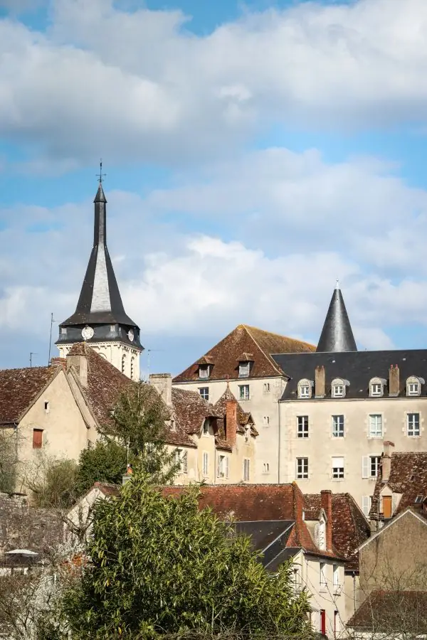 L'ancienne ville fortifiée de Saint-Gaultier