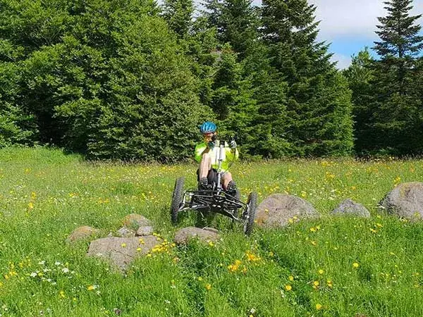 Découverte de l'Aubrac en Randonnée en VTT 4 roues (Quadbike) à Brameloup