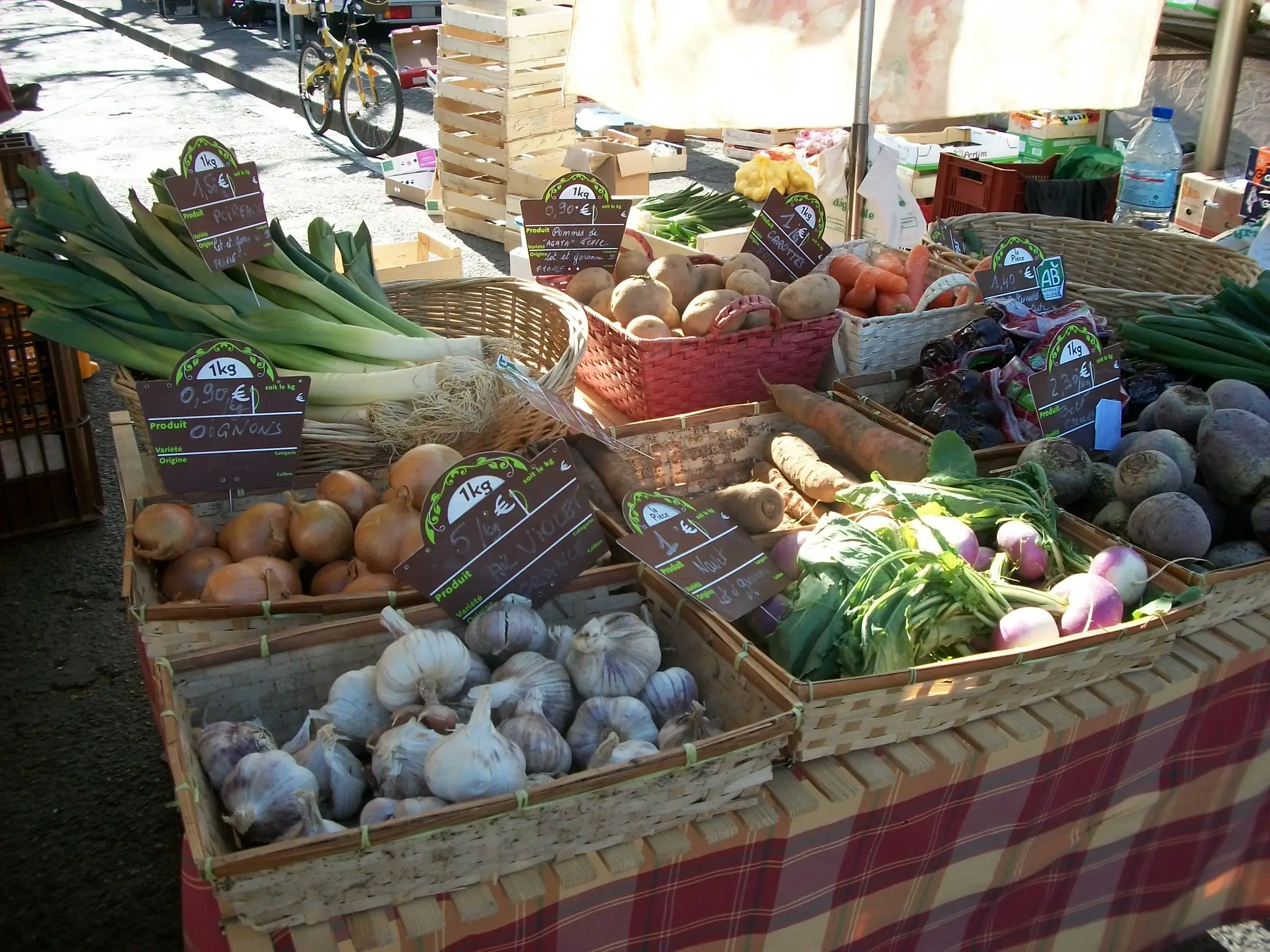 Marché traditionnel de Prayssas