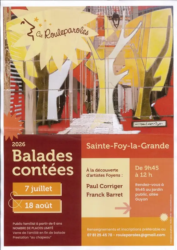 Balade contée "Barret / Corriger"