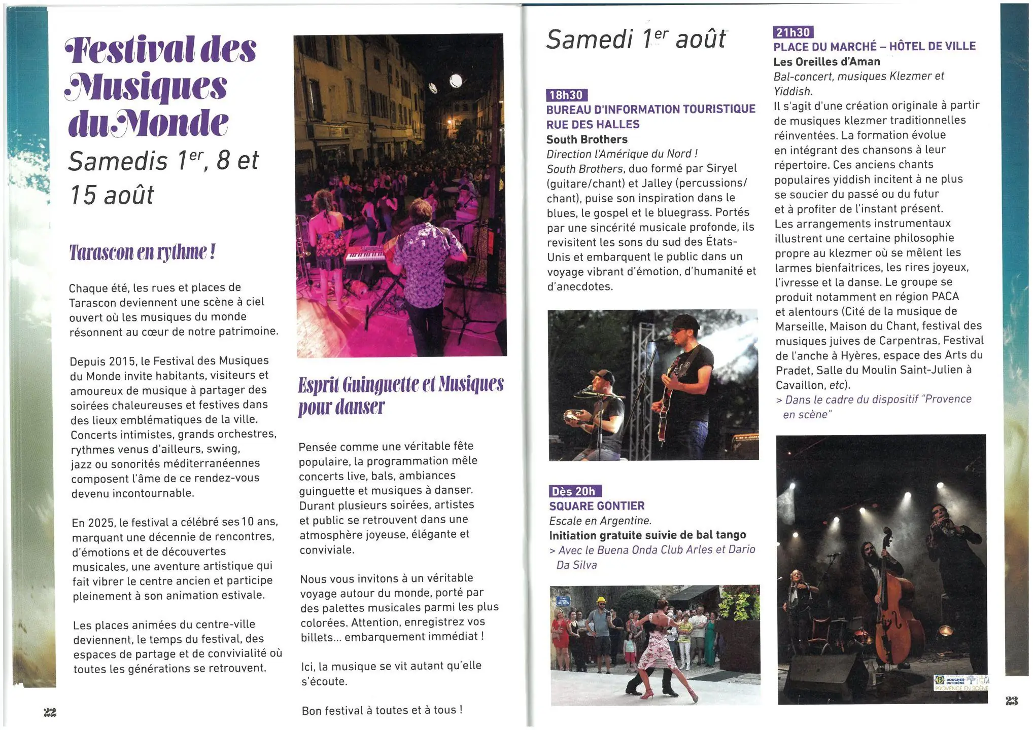 Tarascon au rythme des Musiques du Monde