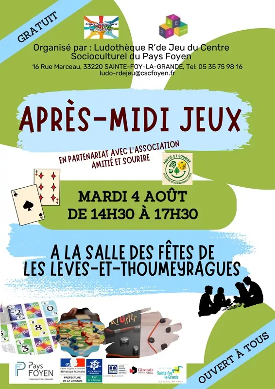 Après-midi jeux