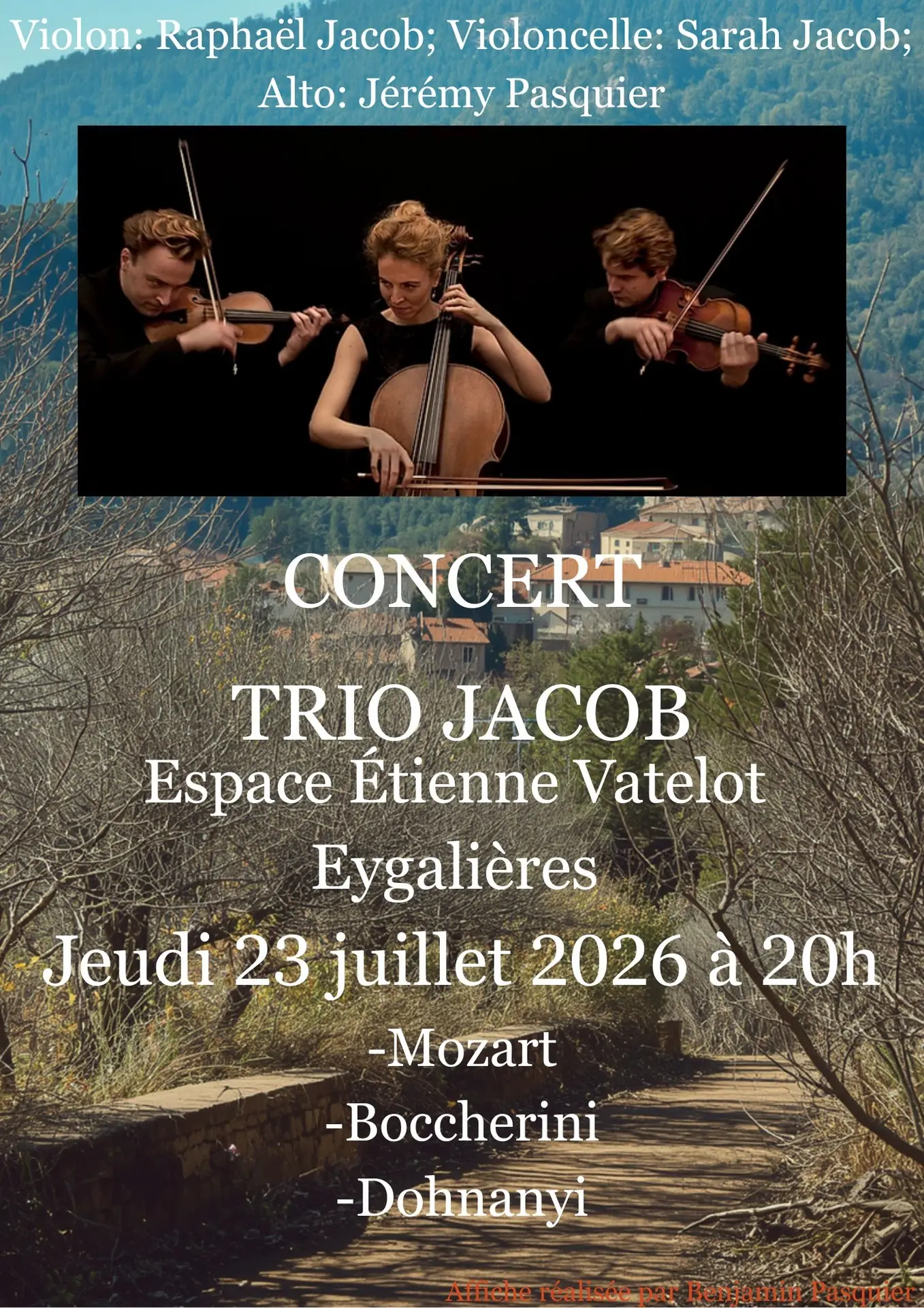 Concert : Trio Jacob