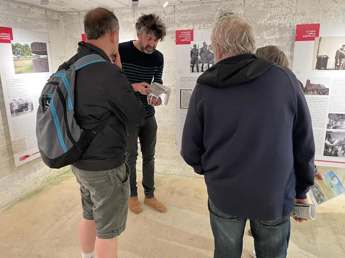 Visite guidée > Sur les traces d’Hugo Treiber, commandant de la batterie