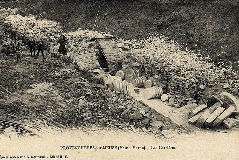 La meule des carriers de Provenchères-sur-Meuse