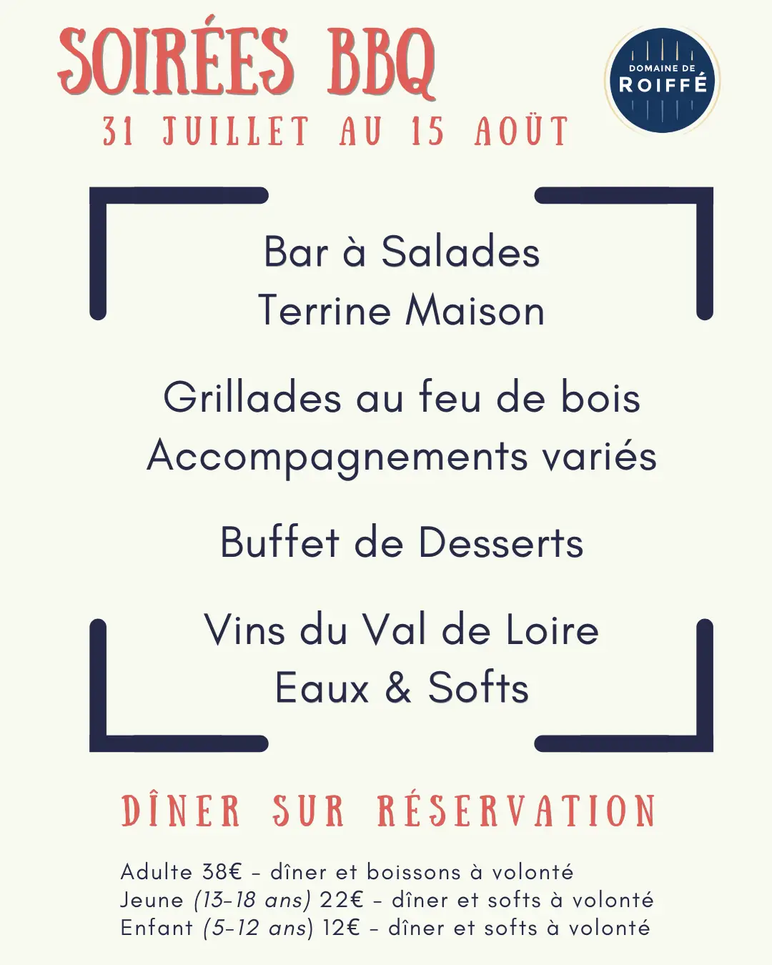 Soirées BBQ