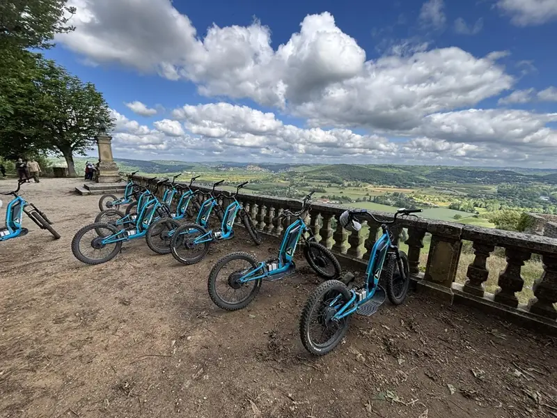 Été actif : Trottinette électrique tout terrain