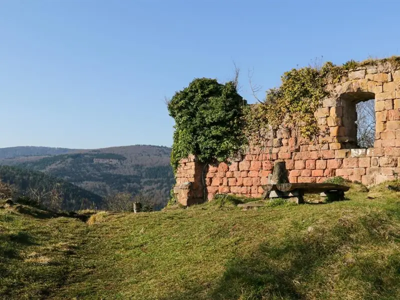 Découverte du château de Guirbaden