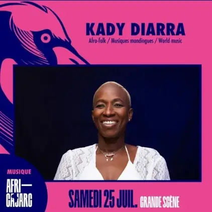 Festival Africajarc : Kady Diarra, Sofaz, Kanazoé Orkestra
