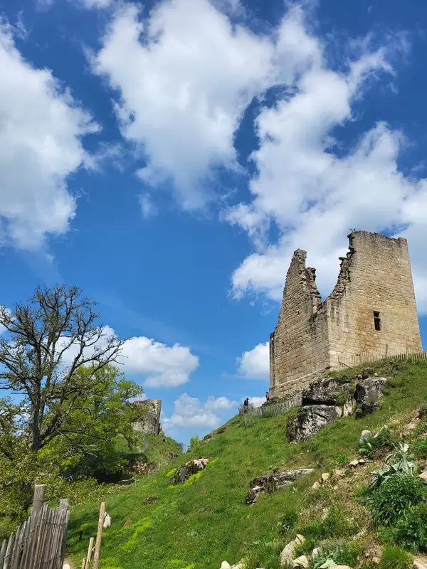 L'ancienne forteresse médiévale de Crozant