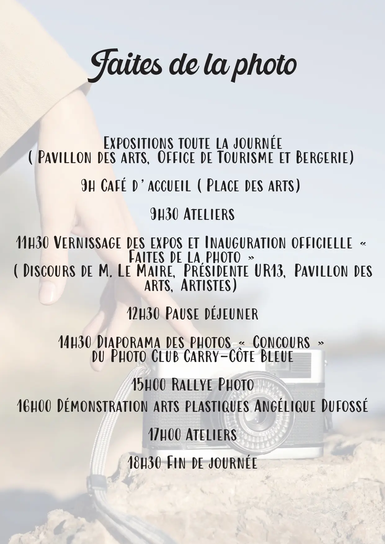 Faites de la Photo