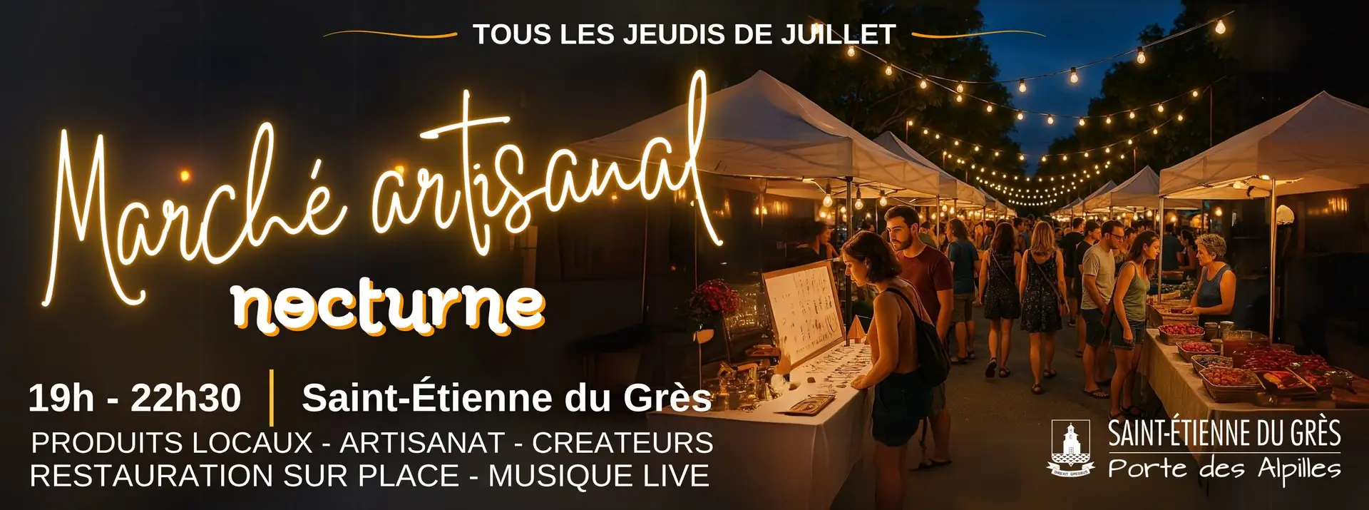 Marché Artisanal Nocturne d'Été
