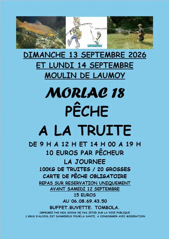Pêche à la truite et brocante