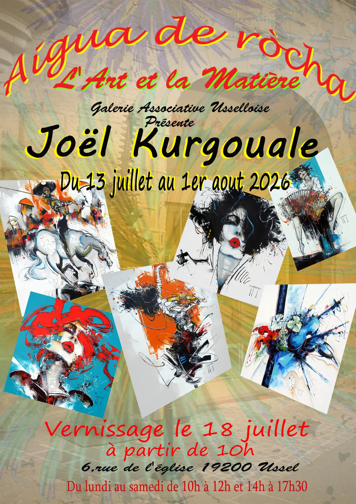 Exposition Joël Kurgouale