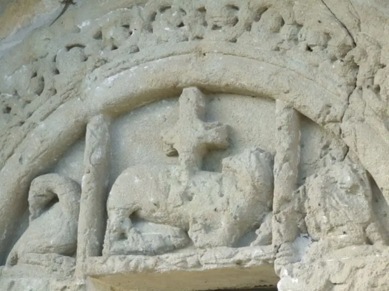 Le portail de l'église Saint-Martin