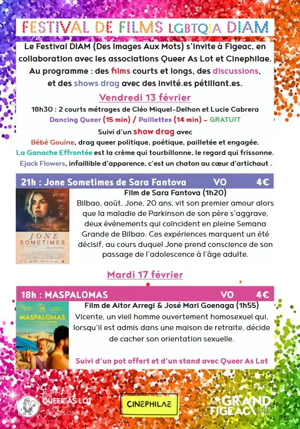 Ciné à Figeac : Festival DIAM