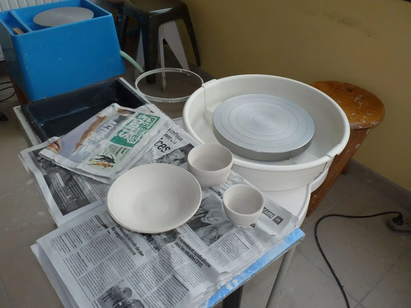 Atelier poterie, Les Arts & Salamandre