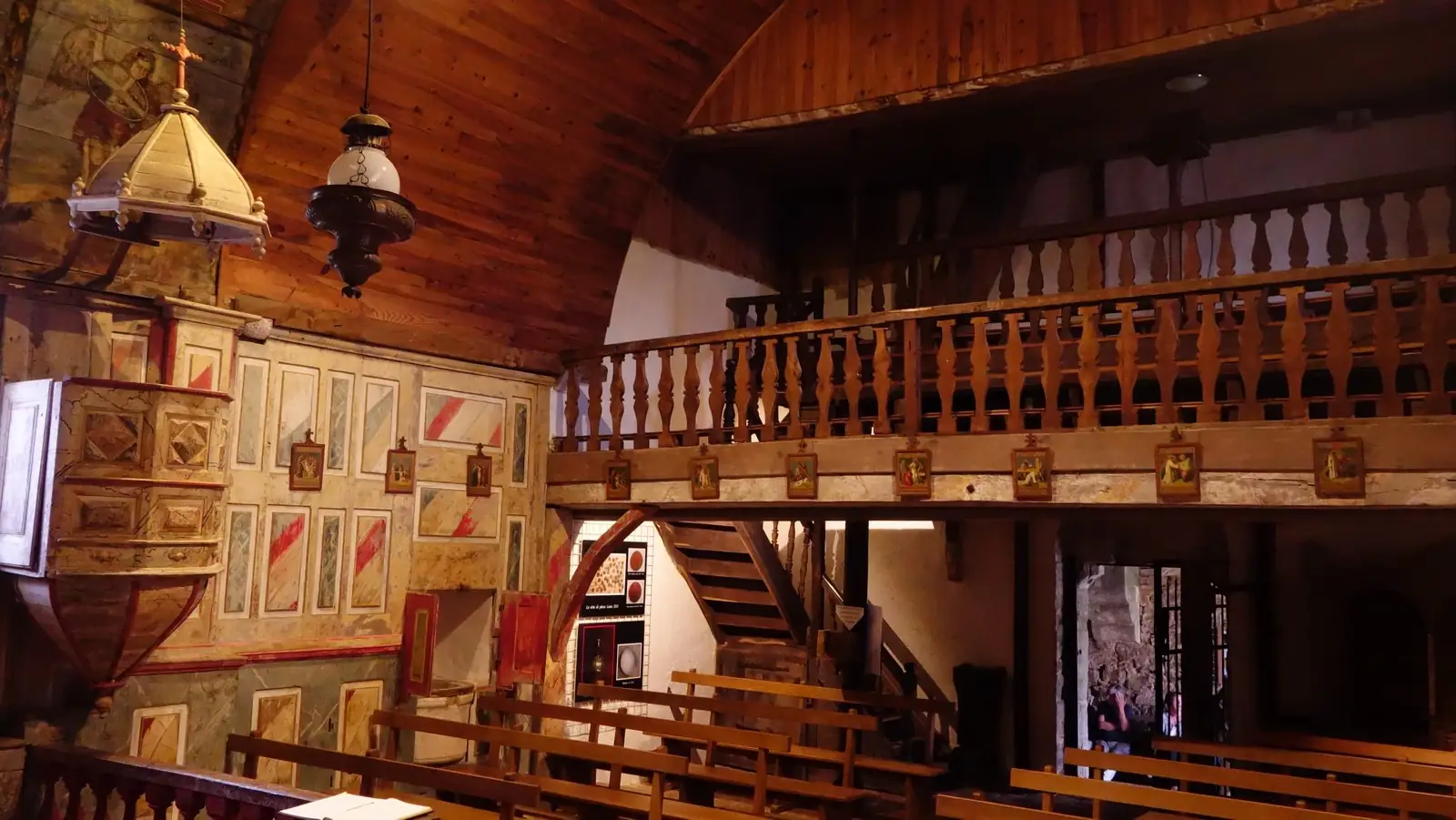 Visite commentée de la chapelle d'Haranbeltz en continu