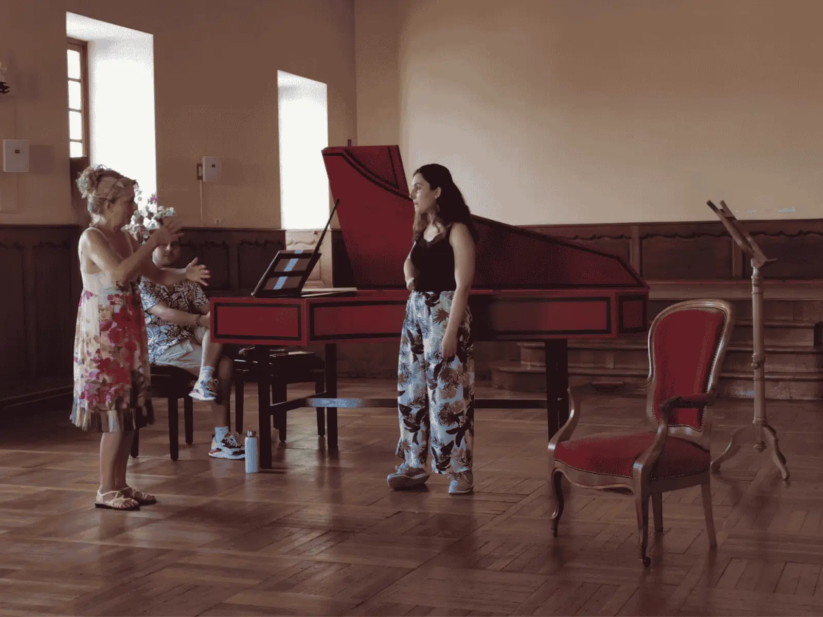Concert des élèves de chant baroque et consort de flûtes (académie d'été)
