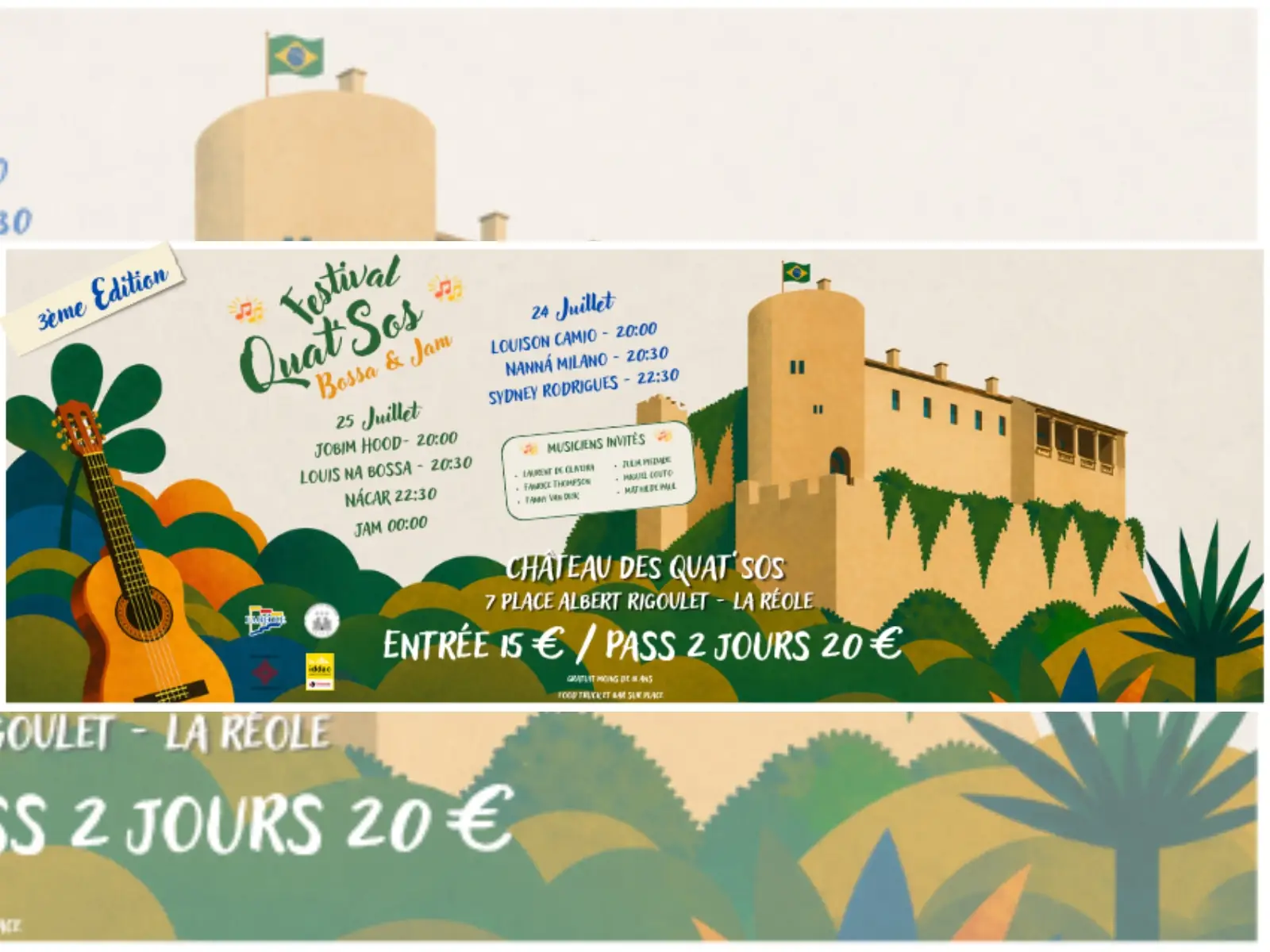 Festival Quat’Sos : Bossa & Jam
