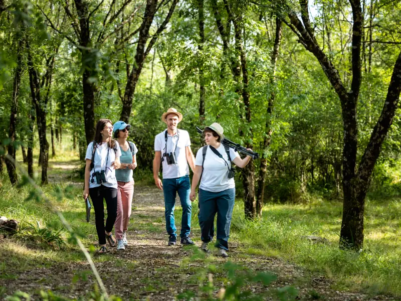 Visite guidée de Terres d'Oiseaux