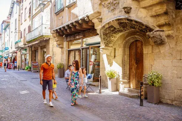 Visite guidée de la bastide de Villefranche de Rouergue