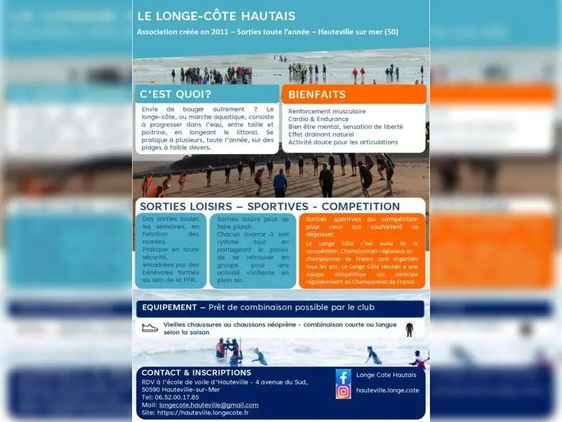 Baptême longe-côte pour tous