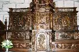 Tabernacle à ailes du XVII°s (Eglise St Pierre)