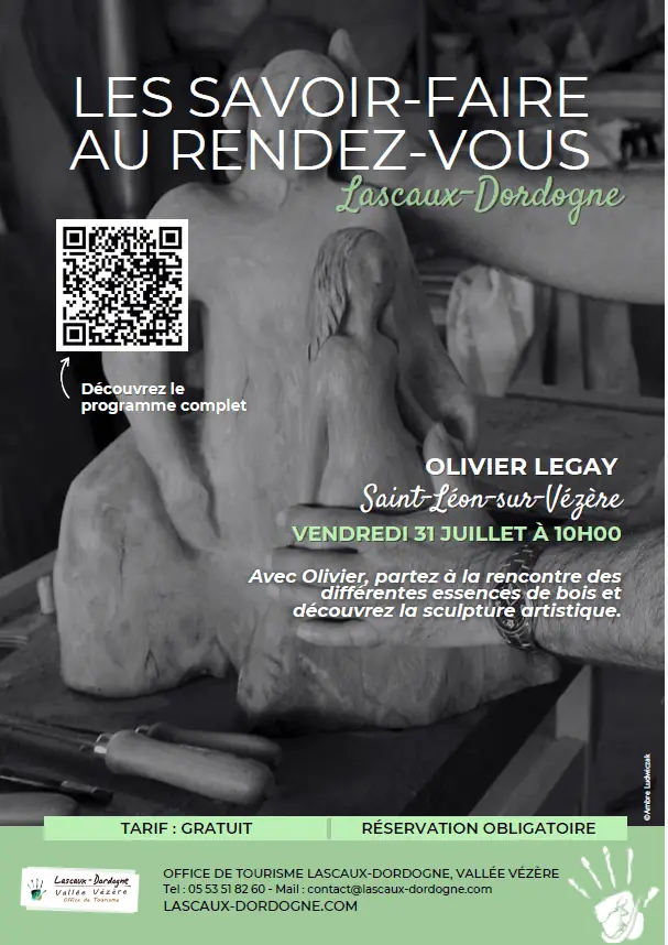 Savoir-faire au rendez-vous - Olivier Legay Sculpteur sur bois