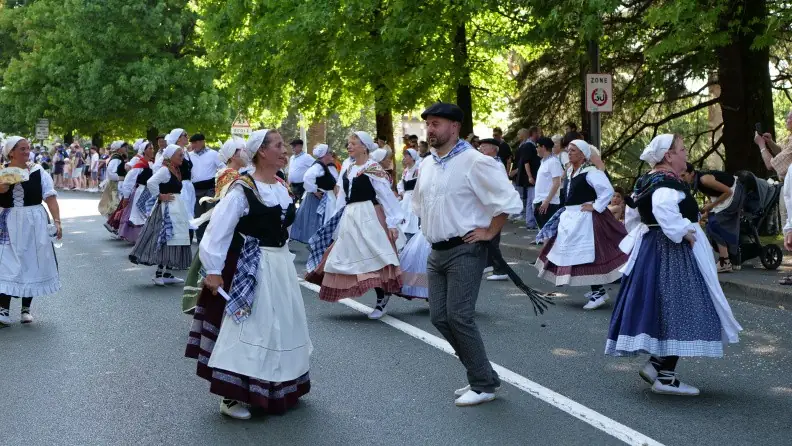 Spectacle de danses basques avec Mutxiko Elkartea