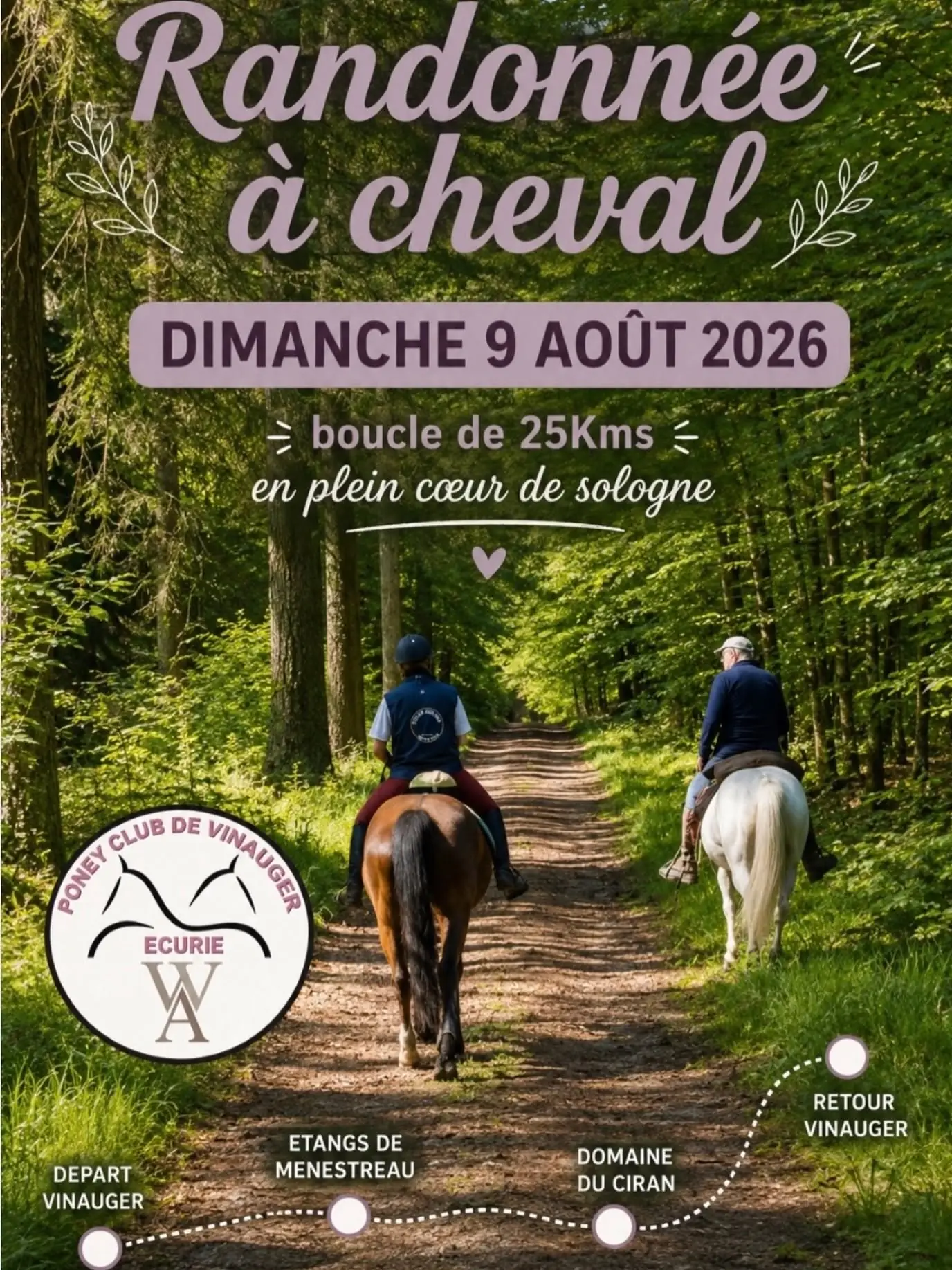 Randonnée à cheval