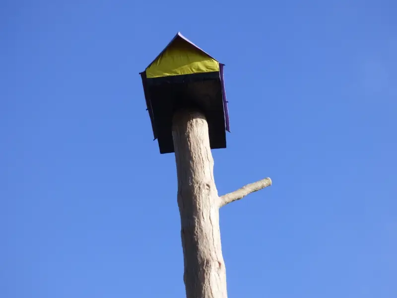 La Forêt d'Art Contemporain : "Le Pavillon", oeuvre n°17